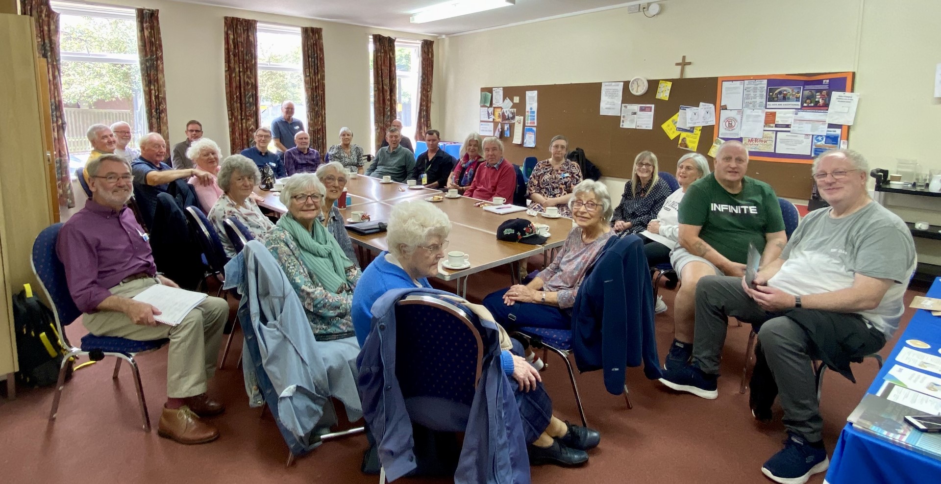 Members at Sutton August meeting